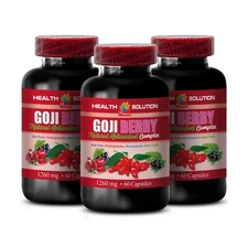weight loss pills for women - GOJI BERRY COMPLEX - goji berry plant 3 Bot 180Cap