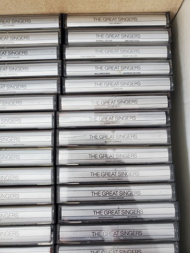 The Great Singers By Easton Press (48 CASSETTES) and 6 Booklets - Picture 3 of 14