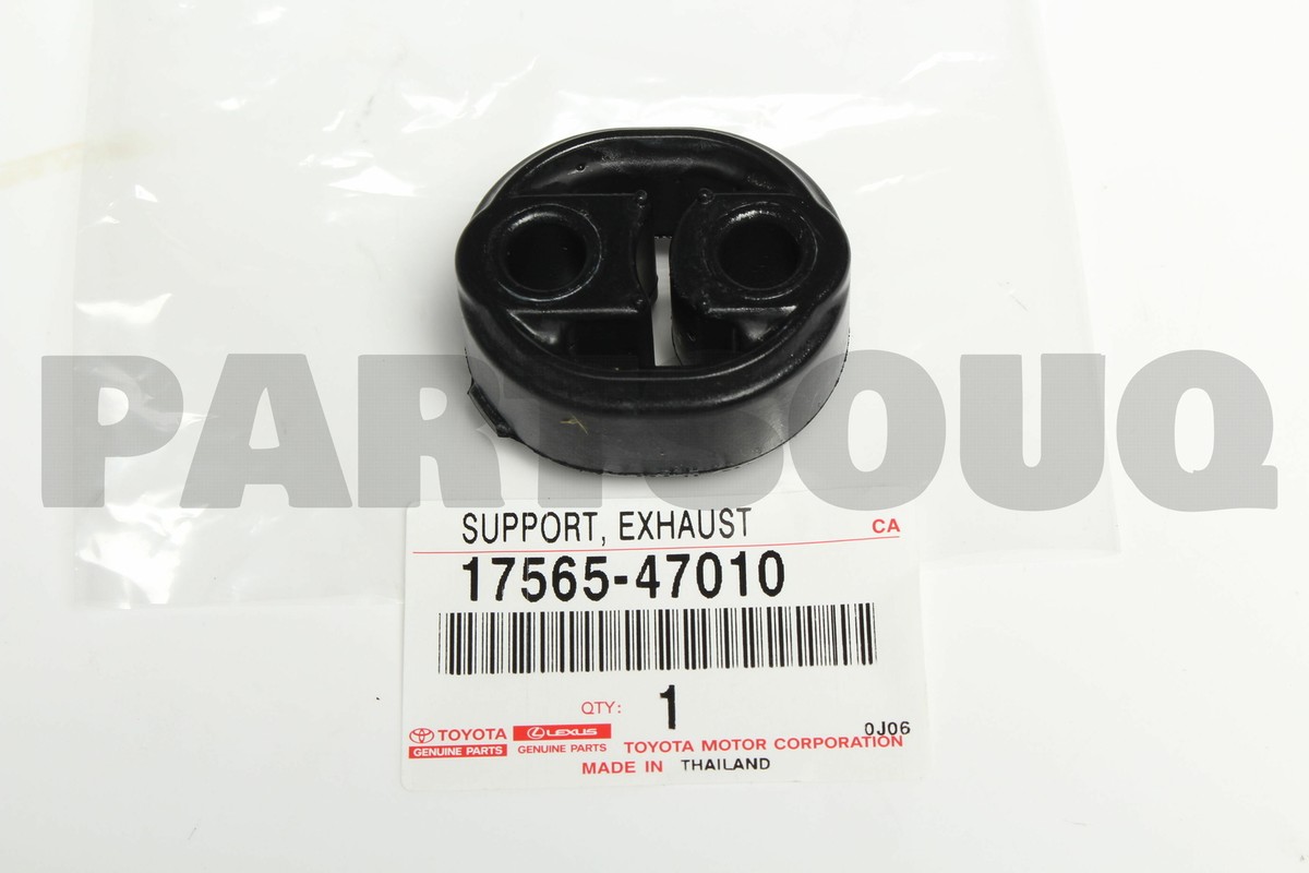 1756547010 Genuine Toyota SUPPORT, EXHAUST PIPE, NO.4 17565