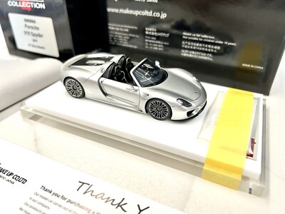 1/43 Make Up Makeup Vision Eidolon Porsche 918 Spyder Silver 1/43 Make Up Makeup Vision Eidolon Porsche 918 Spyder Silver