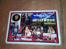 Blechschild HOLLYWOOD Blvd. Boulevard Walk of Fame Movie Stars Film USA