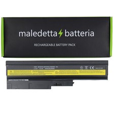 Batteria POTENZIATA 10.8-11.1V 7800mAh per Ibm-Lenovo ThinkPad T61 6468