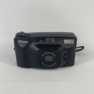 Nikon Nice Touch Zoom 35mm Camera 35-60 MM Macro - Tested & Working READ