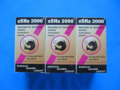 eSHa 2000 3 STÜCK je 20 ml HEILMITTEL   Liter 408,17   +  SCHNELLER VERSAND!!!