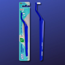 TEPE Universal Care Toothbrush   Angled for Braces, Retainers, Implants, 1 Pk