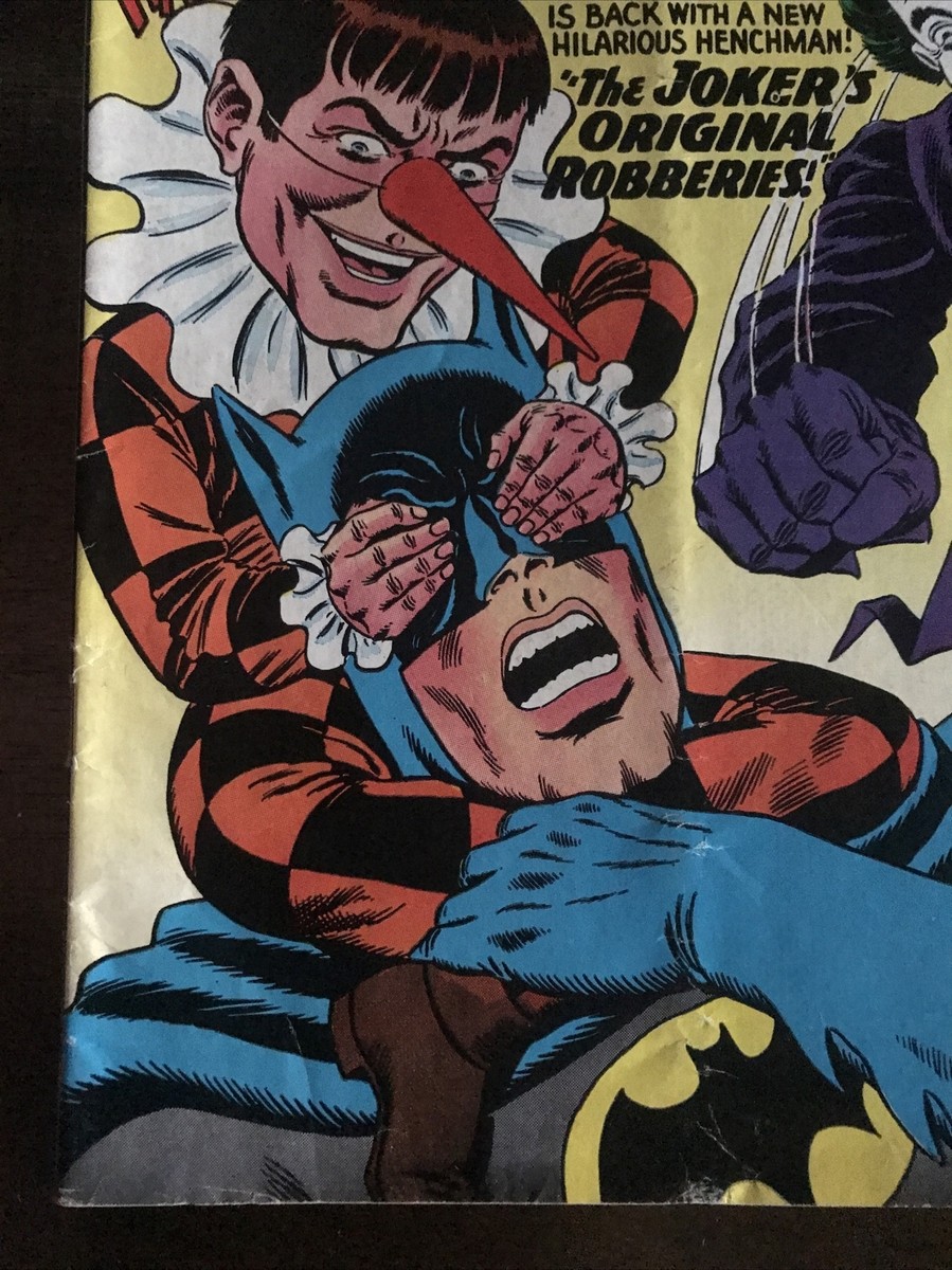 Batman #186 VG 1966 DC Comics The Joker's Original Robberies 1st