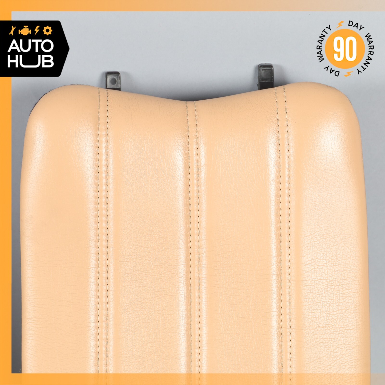 08-12 Maserati GranTurismo M145 Front Right Top Upper Seat Cushion Beige OEM 76k