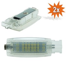 2x LED SMD Make-Up Spiegel Schminkspiegel Beleuchtung VW Golf Jetta Passat 147D4