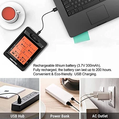 Wireless Meat Thermometer Of 500ft Bluetooth Meat Thermometer For Smoker Oven Gr