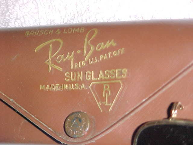 RAY BAN vintage CLIP-ON SUNGLASSES - B&L 46 - CASE & PAPERS RAY BAN vintage CLIP-ON SUNGLASSES - B&L 46 - CASE & PAPERS