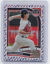 2024 USA Stars & Stripes #86 Ethan Schiefelbein Gold Proof #/6