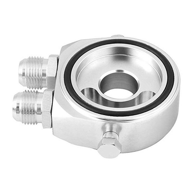 Oil Filter Sandwich Plate Adapter M20x1.5 1/8'' NPT Ports 10An