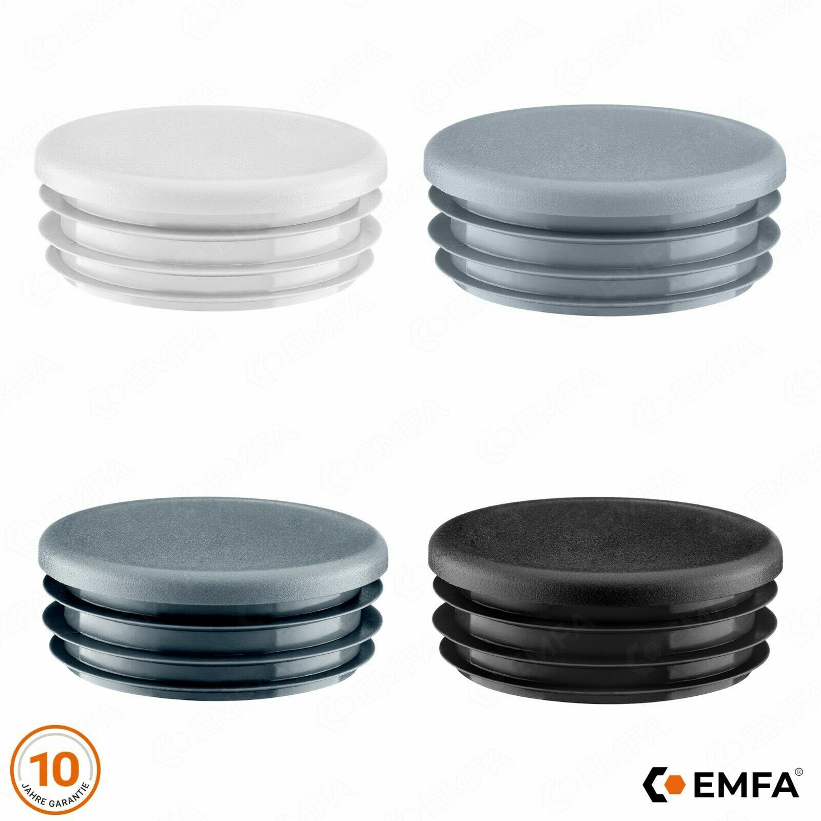 TAPPI LAMELLARI TAPPI Terminali Rotondi Colorati Tappi Per Tubi Tappi EUR 4,57 - IT - Foto 2