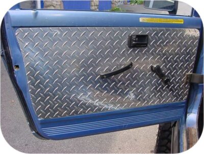 New Suzuki Samurai Diamond Plate Door Panel Set Panels | eBay