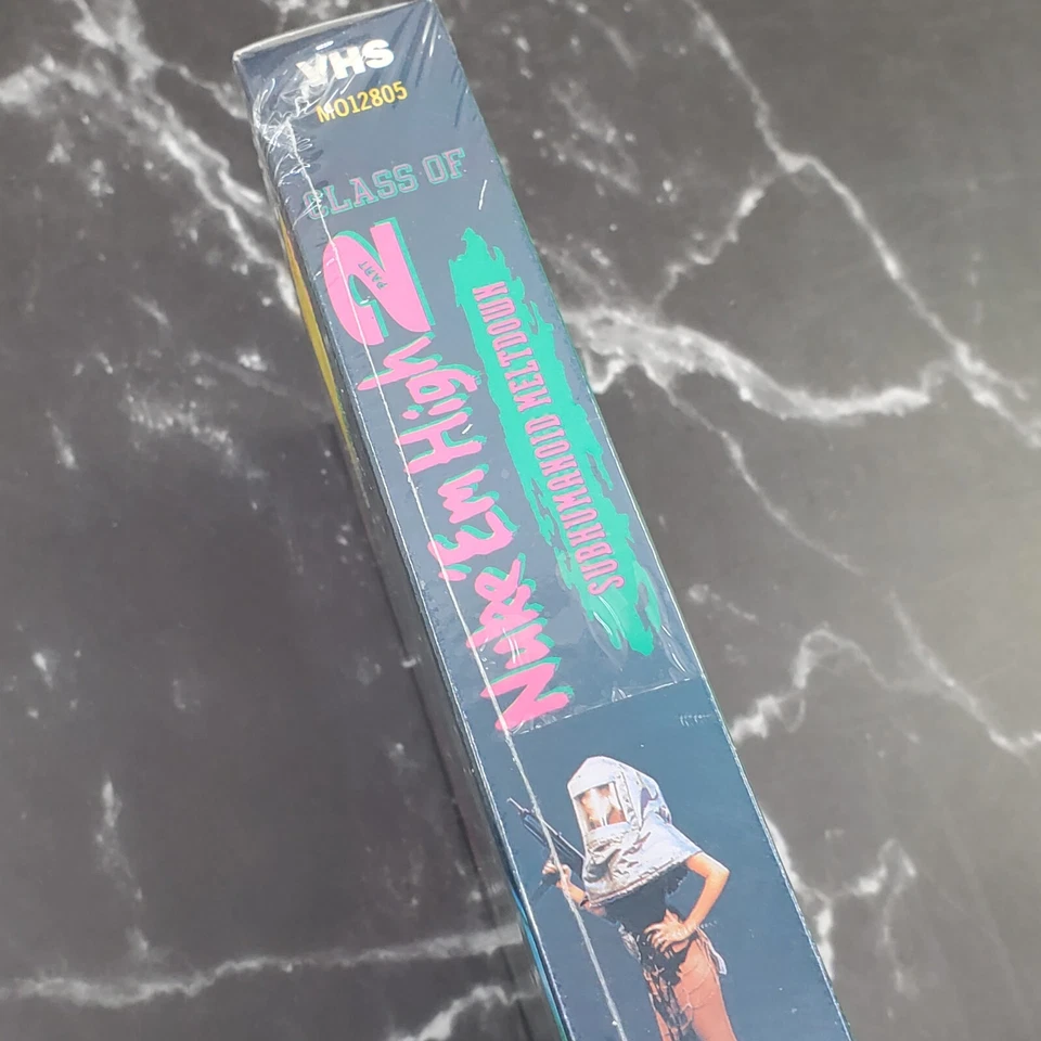 NEW Rare Vintage Class of Nuke 'Em High Part 2 Troma Horror Movie VHS Tape - Image 3 of 4