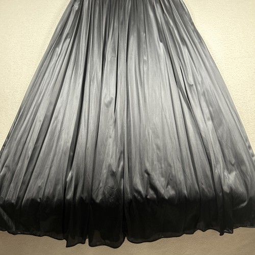 Shadowline Nachthemd Spitze Mieder Maxi Damen 1X ärmellos 54" lang schwarz - Bild 7 von 10
