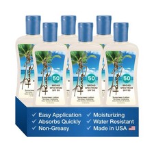 Panama Jack Sunscreen Lotion - SPF 50, Broad Spectrum UVA/UVB Suntan Protecti...