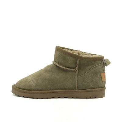 UGG Damen Classic Ultra Mini Boots Oliv Wildleder Futter Stiefeletten EU 39