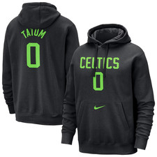 Jayson Tatum Boston Celtics Nike 2025 City Edition Name Number Pullover Hoodie 0