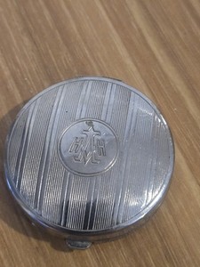 Harriet Hubbard Ayer Vintage Antique Art Deco Makeup Compact Powder Rouge