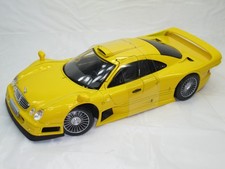 MERCEDES -BENZ  AMG  CLK-GTR STREET VERSION YELLOW 1:18 NEWIN BOX.