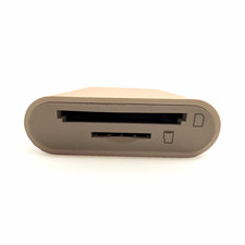Genuine Apple Lightning to SD / Micro SD Card Reader OEM Tested Working