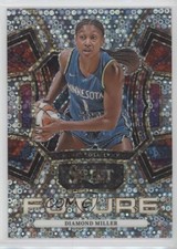2024 Panini Select WNBA Future White Disco Prizm /75 Diamond Miller #18 1pe9