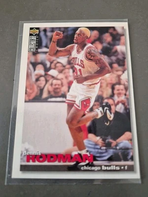 DENNIS RODMAN NBA CARD UPPER DECK 1995-96 # 15 BULLS PISTONS SPURS - Bild 1 von 4