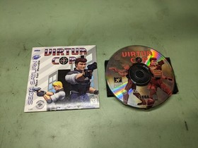 Virtua Cop Sega Saturn Disk and Manual