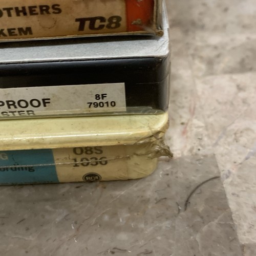Sealed! 8 Track Lot Ray Conniff, Living Proof, Soundtracks, Injoy Blank Tape NOS - Picture 6 of 24