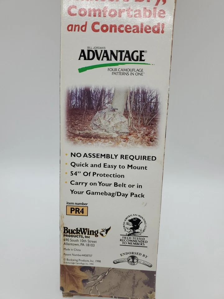 BuckWing Porta Roof Tree Umbrella Turkey Hunter Blind Woodland Camo - Image 4 of 4