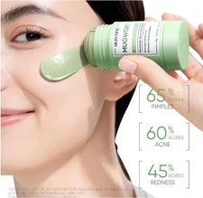 SKINTIFIC Mugwort Acne Clay Mask Stick (reduces redness, inflammation) x 5pc