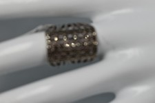Sterling Silver Marcasite Ring Size 6--11.6g New