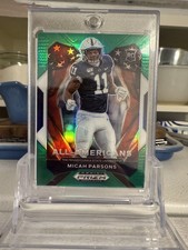 2021 Panini Prizm Draft Picks - All-American Micah Parsons #188 Green Prizm (RC)