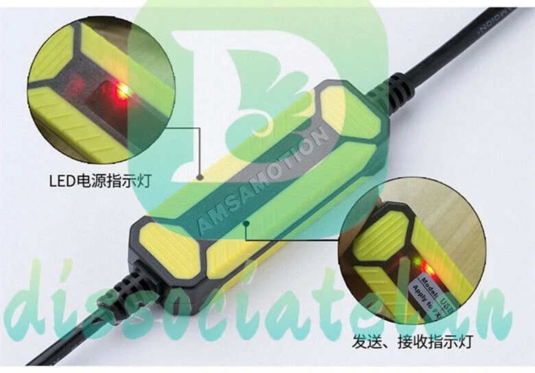 Suitable for Mitsubishi Plc Programming Cable FX3U/1N/2N/1S Series USB-SC09-FX - Image 4 of 4