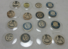 LOT TICK  THIN GLASS POCKET WATCH HUNTER CRYSTALS SIZE 11 WATCHMAKER PARTS 18