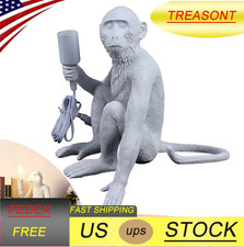 Monkey Table Light Resin Desk Accent Lamp for Children's Living Room Bedside USA