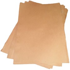 Zoro Select 5Pgr8 Kraft Paper Sheets, 36 In Sheet W, 24 In Sheet L, 60 Lb