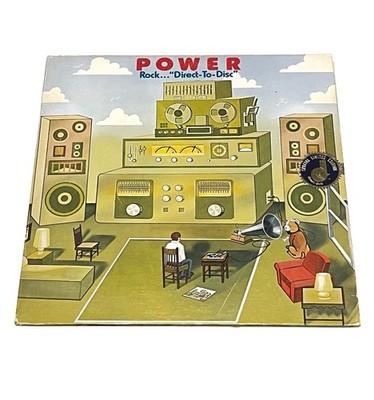Direct Disk Labs Power Rock Direct to Disc Vinyl LP Limited Edition Numbered NM