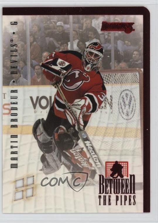 1996-97 Donruss Between the Pipes 1166/4000 Martin Brodeur #2 HOF 0o9s
