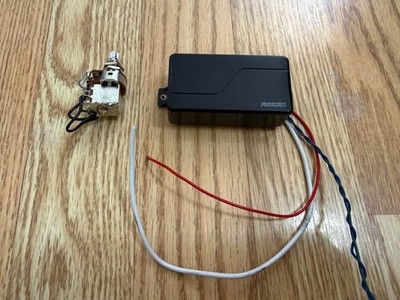 Fishman Fluence Modern ALNICO PRF-MHB-AB1 Humbucker Pickup Black, Cleans / METAL