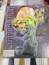 1991 CORPORATION Big Box PC Game By Virgin Games 5.25 Floppy Disk T-21