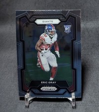 Eric Gray Rookie RC 2023 Prizm Football Card #377 New York Giants. rookie card picture