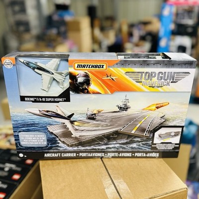 Matchbox Top Gun Maverick Flugzeugträgerschiff Mattel GNN28 Boeing F/A-18 Super