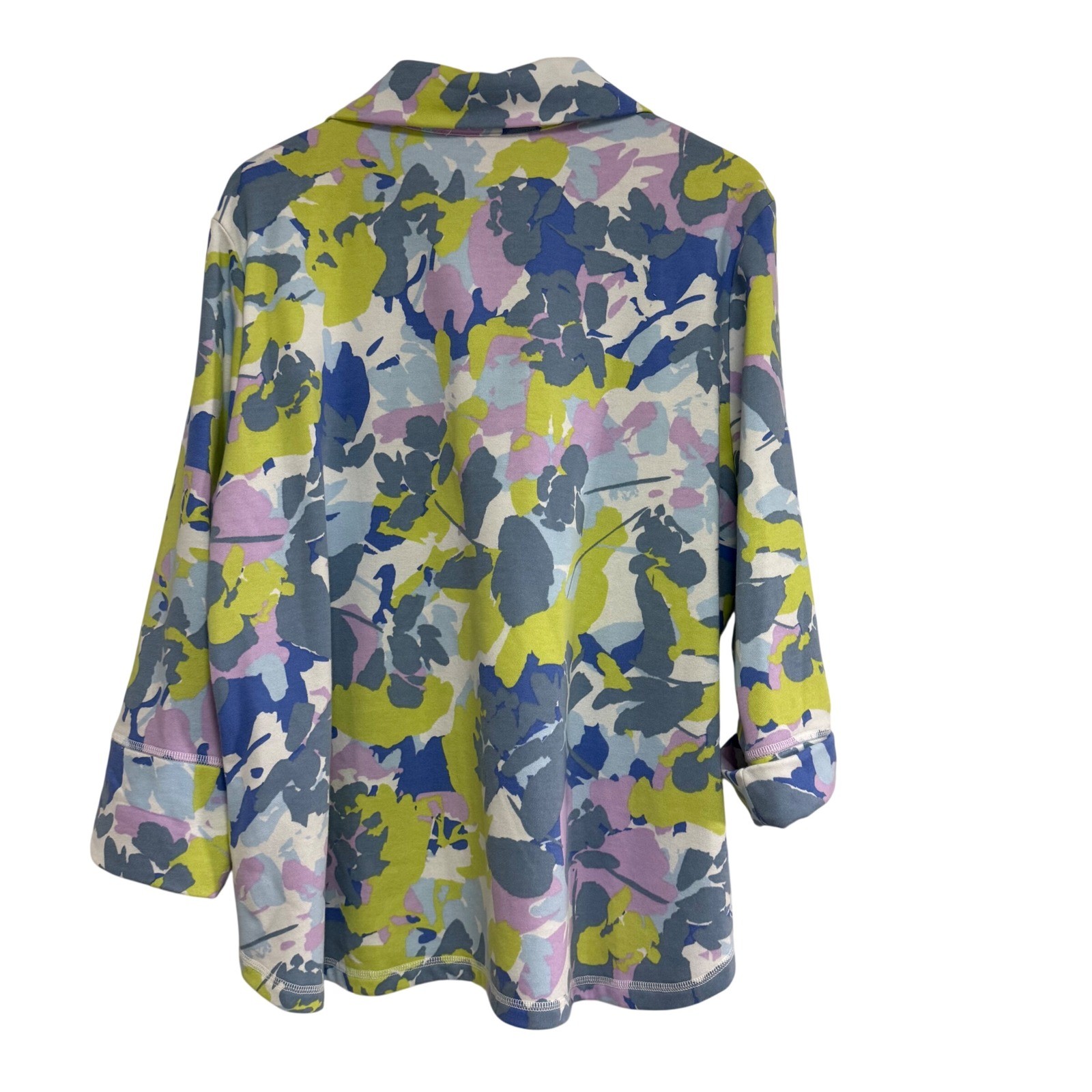 Ruby Rd XL Pullover  Multi Color Abstract Floral … - image 10