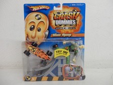 2004 MATTEL - HOT WHEELS - INCREDIBLE CRASH DUMMIES - SLAM RAMP - NEW 45