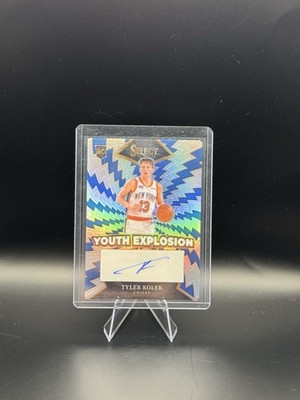 2024-25 Panini Select - Youth Explosion Signatures Tyler Kolek #YE-KOL (AU, RC)