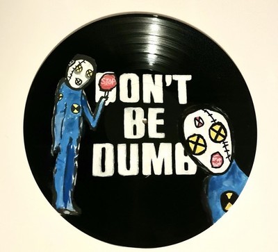 Don t Be Dumb A$ap rocky Hand Painted Wall Art Vinyl