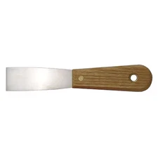 Westward 13A669 Putty Knife, Flexible, 1-1/4", Carbon Steel