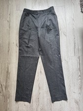 Officine Generale Men's 'Drew' Grey Wool Flannel Trousers Pants Size W29 L30